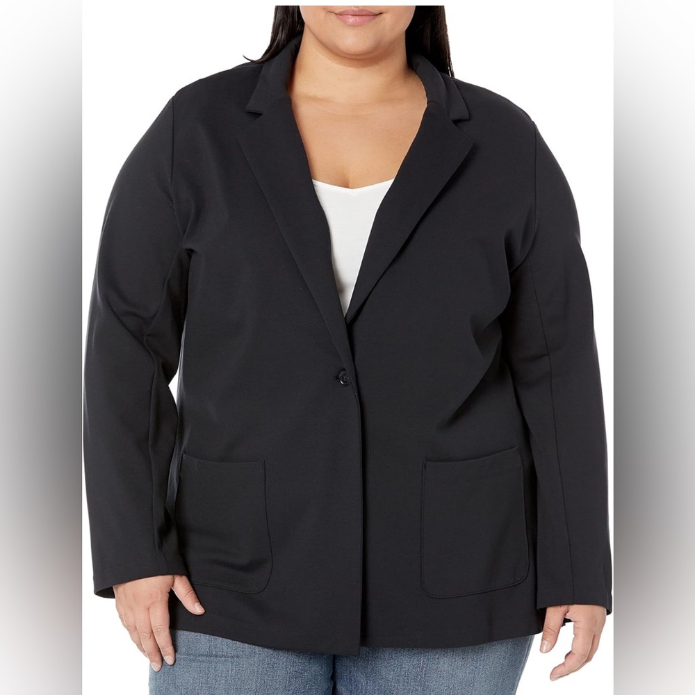 Amazon Plus Size Black Blazer Jacket